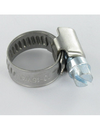 Collier Inox W5 Diamètre 8 à 12 largeur de la bande 9