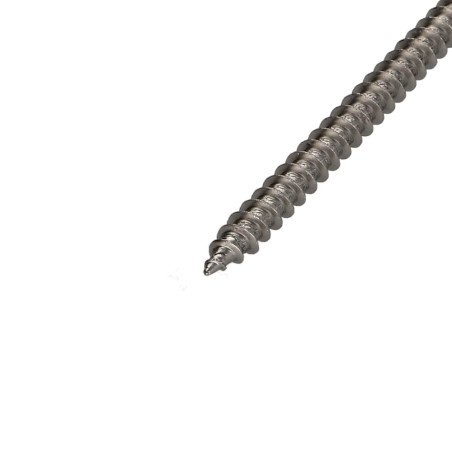 1 x VBA Vis bois agglo Inox A2 Tête fraisée Pozi 5X100 Filetage total