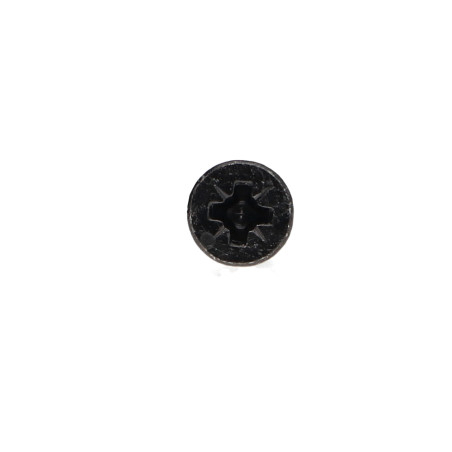 1 x VBA Vis bois agglo Inox A2 Noir Tête fraisée Pozi 6X30