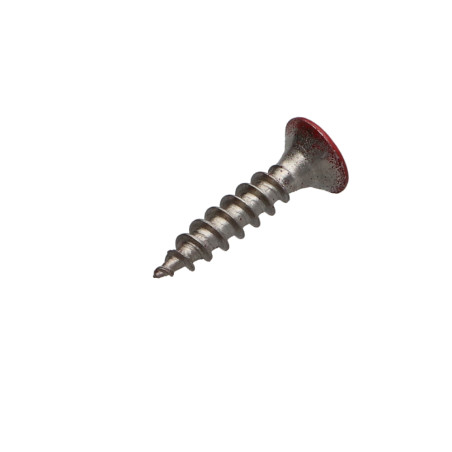 1 x VBA Vis bois agglo Inox A2 Tête fraisée Pozi 4X20 RAL3000