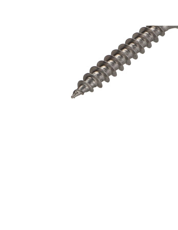 VBA Vis bois agglo Inox A2 Tête fraisée Pozi 4X35