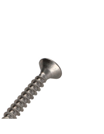 VBA Vis bois agglo Inox A2 Tête fraisée Pozi 5X45