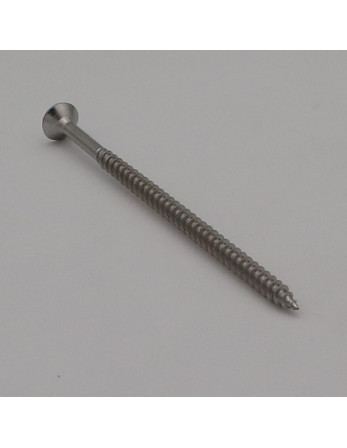 VBA Vis bois agglo Inox A2 Tête fraisée Pozi 6X120