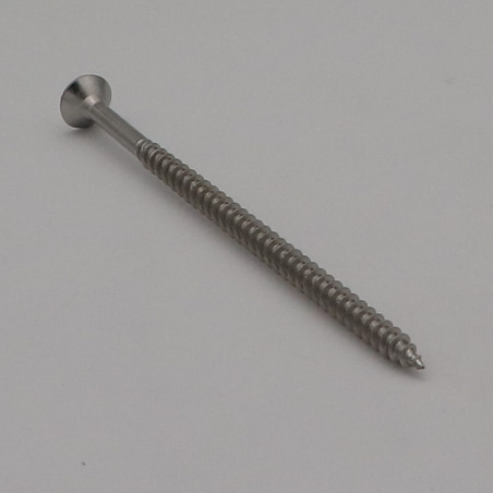 1 x VBA Vis bois agglo Inox A2 Tête fraisée Pozi 6X120