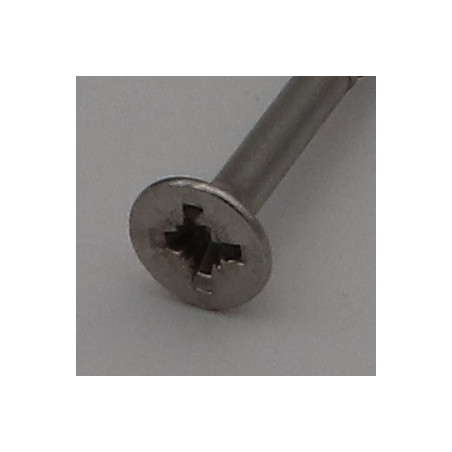1 x VBA Vis bois agglo Inox A2 Tête fraisée Pozi 6X120