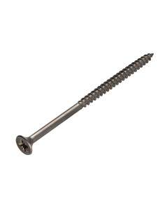 VBA Vis bois agglo Inox A2 Tête fraisée Pozi 5X90 Filetée...