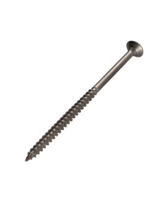 VBA Vis bois agglo Inox A2 Tête fraisée Pozi 5X90 Filetée... 2