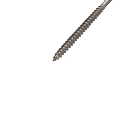 1 x VBA Vis bois agglo Inox A2 Tête fraisée Pozi 5X90 Filetée sur 50