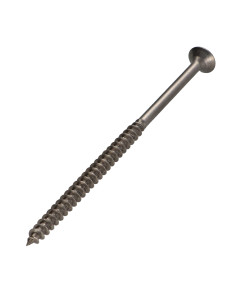 VBA Vis bois agglo Inox A2 Tête fraisée Pozi 5X100... 2