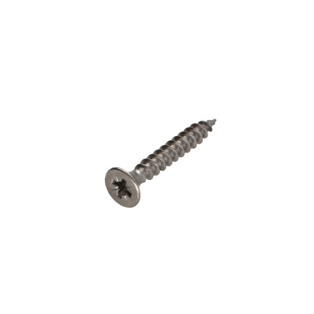 1 x VBA Vis bois agglo Inox A2 Tête fraisée Pozi 4X40