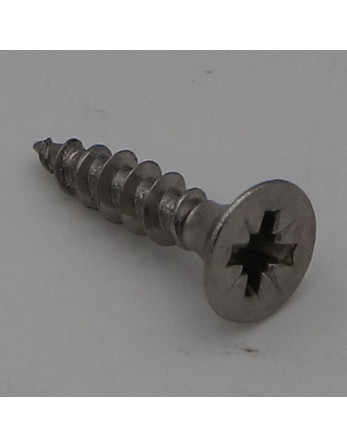 VBA Vis bois agglo Inox A2 Tête fraisée Pozi 4X20