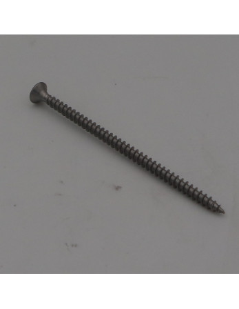 VBA Vis bois agglo Inox A2 Tête fraisée Pozi 4.5X80