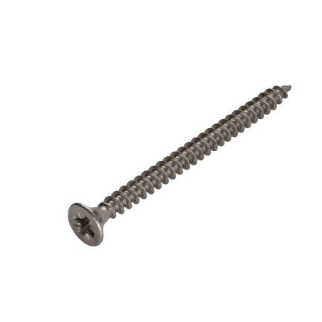 1 x VBA Vis bois agglo Inox A2 Tête fraisée Pozi 6X90