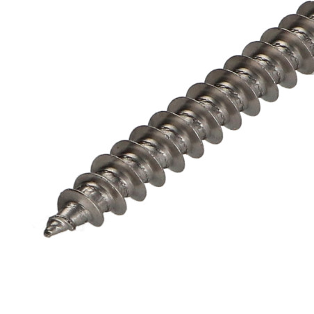 1 x VBA Vis bois agglo Inox A2 Tête fraisée Pozi 6X90