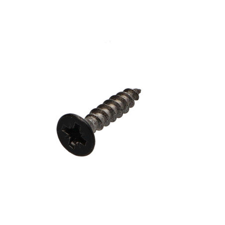1 x VBA Vis bois agglo Inox A2 Tête fraisée Pozi 4X20 Laqué noir