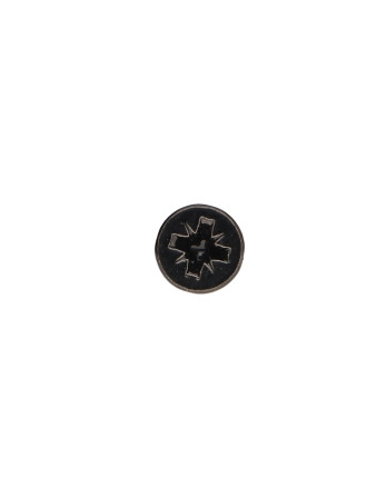 VBA Vis bois agglo Inox A2 Tête fraisée Pozi 4X20 Laqué noir