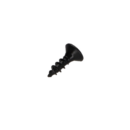 1 x VBA Vis bois agglo Inox A2 Noir Tête fraisée Pozi 3.5X12
