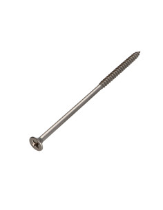 VBA Vis bois agglo Inox A2 Tête fraisée Pozi 4X60 Filetée...