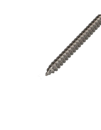 VBA Vis bois agglo Inox A2 Tête fraisée Pozi 6X200