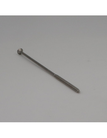 VBA Vis bois agglo Inox A2 Tête fraisée Pozi 6X200