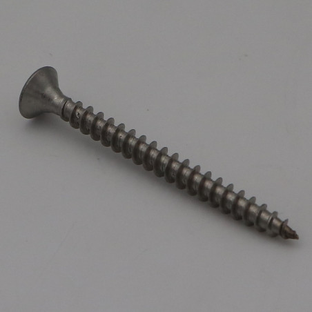 1 x VBA Vis bois agglo Inox A2 Tête fraisée Pozi 4.5X50
