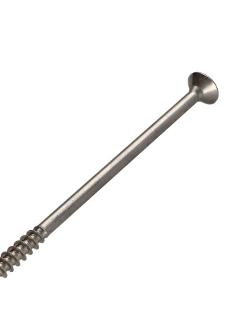 VBA Vis bois agglo Inox A2 Tête fraisée Pozi 6X100 Filetée sur 60