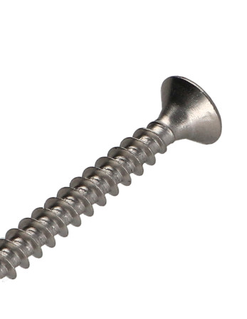 VBA Vis bois agglo Inox A2 Tête fraisée Pozi 6X70