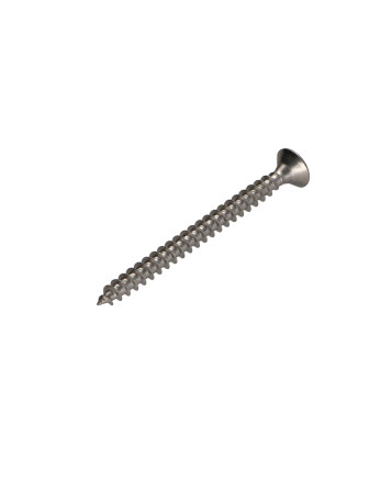 VBA Vis bois agglo Inox A2 Tête fraisée Pozi 5X70