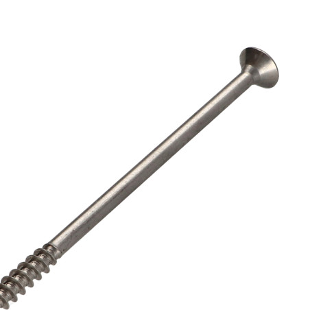 1 x VBA Vis bois agglo Inox A2 Tête fraisée Pozi 6X140 Filetée sur 60