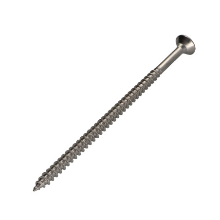 1 x VBA Vis bois agglo Inox A2 Tête fraisée Pozi 6X110