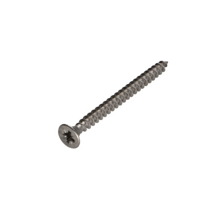 1 x VBA Vis bois agglo Inox A2 Tête fraisée Pozi 4.5X70