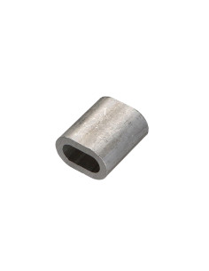 Manchon à sertir Aluminium pour câble ame textile...