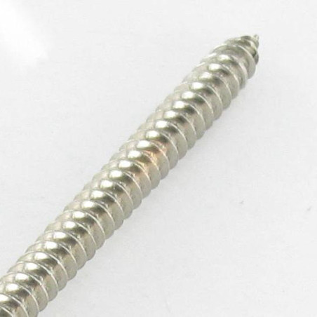 1 x Vis tôle tête cylindrique bombée large POZI et fendu 3.9X13 Inox A2 50 PPM