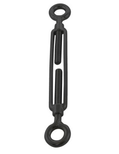 Tendeur oeil oeil M5 Oeil 8 Inox A4 Noir