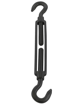 Tendeur crochet crochet M10 Inox A4 Noir