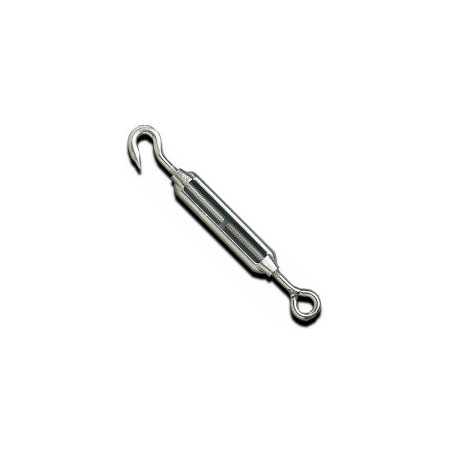 1 x Tendeur oeil crochet M10X150 Oeil 12 Inox A4