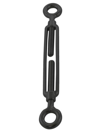 Tendeur oeil oeil M10 Oeil 16 Inox A4 Noir