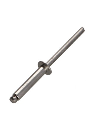 Rivet Aveugle Tout Inox A4 Tête plate 3X6