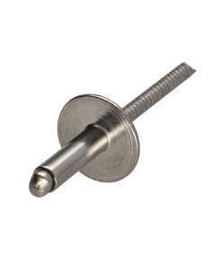 Rivet Aveugle Tout Inox Tête extra large TEL 4.8X23...