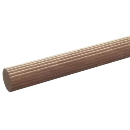 1 x Tourillon en bois strié Diamètre 8 Longueur 1 mètre