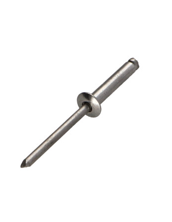 Rivet Aveugle Tout Inox A4 Tête plate 4.8X12