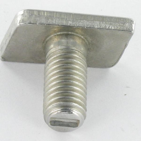 1 x Vis métaux Tête Losange M8X35 Inox A2