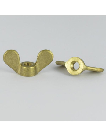 Ecrou à oreille Laiton M8