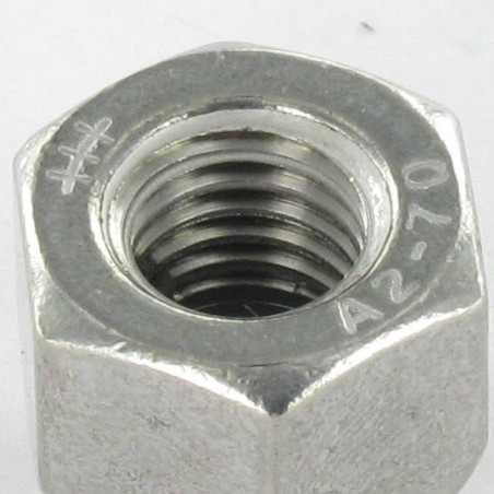 1 x Ecrou borgne Hexagonal BAS Inox A2 M10