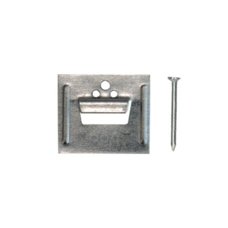 1 x Clips pour lambris n° 3 + Pointe Acier zingué