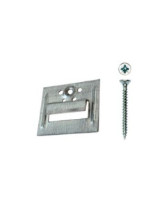 Clips pour lambris n° 2 + Vis Acier zingué