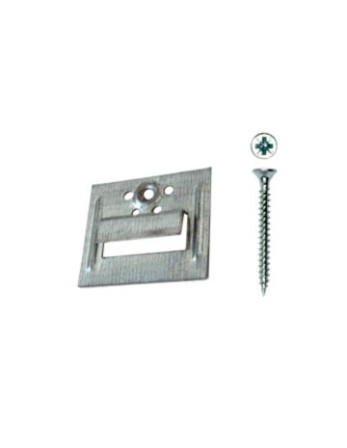 Clips pour lambris n° 2 + Vis Acier zingué