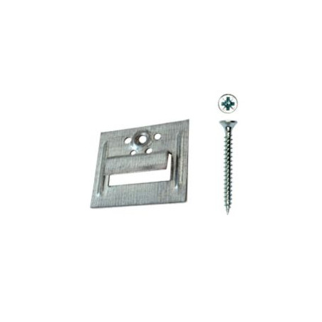 1 x Clips pour lambris n° 2 + Vis Acier zingué