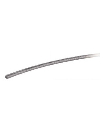 Mètre de Câble monotoron Diamètre 4 Inox A4 GAINE PVC (vendu au m)