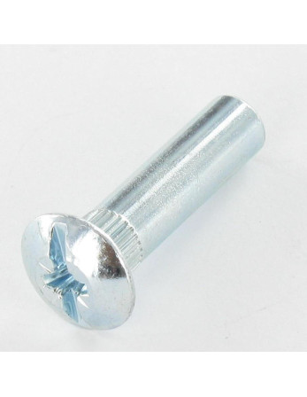 Ecrou Relieur POZI et fendu 8X31 M6X15 Acier zingué
